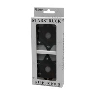 Nipplicious Starstruck Leather Nipple Pasties