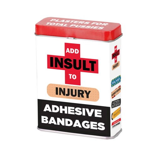 Add Insult To Injury Band-Aids