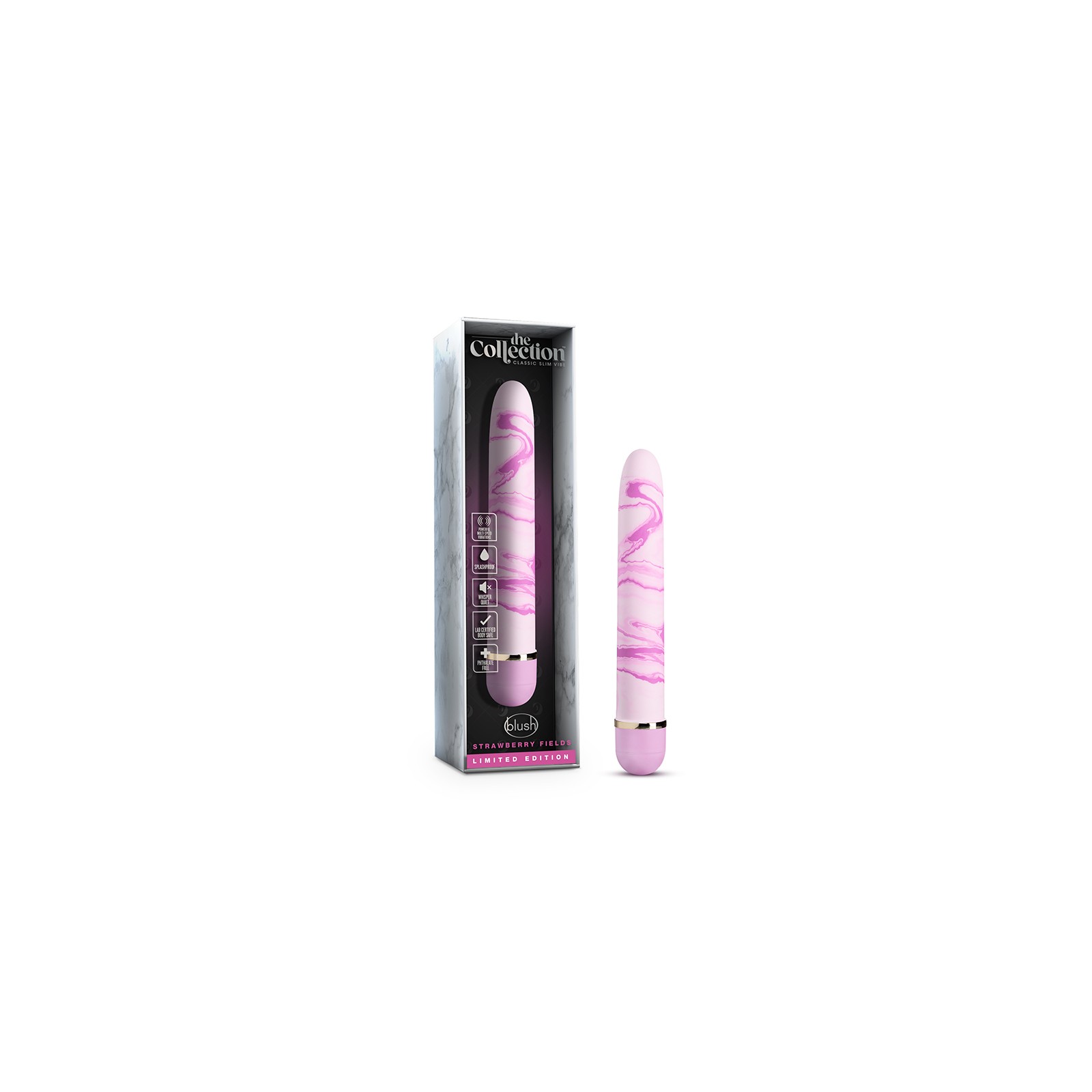 The Collection Strawberry Fields Slimline Vibrator