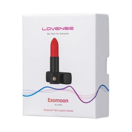 Lovense Exomoon Discreet Lipstick Vibrator