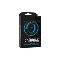 OptiMALE FlexiSteel Cock Ring 43 mm Black - Strong and Comfortable