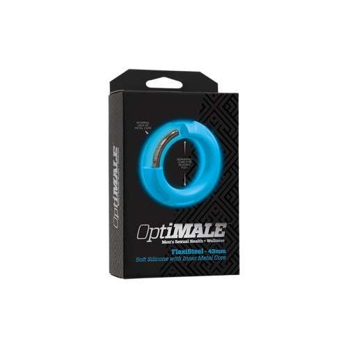 OptiMALE FlexiSteel Cock Ring 43mm