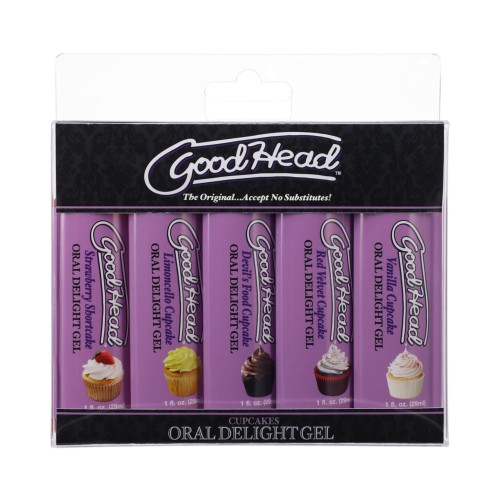 GoodHead Oral Delight Gel Cupcake 5 Pack