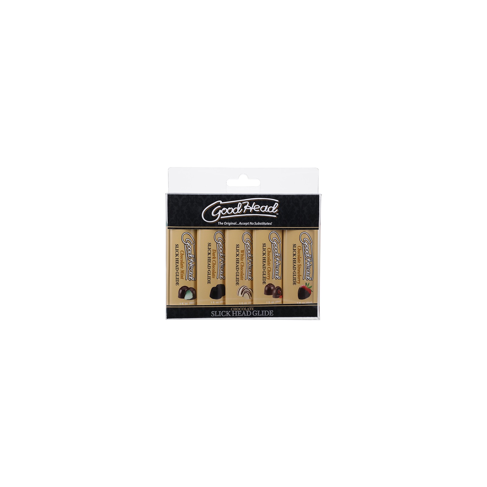 GoodHead Slick Head Glide Chocolate Pack