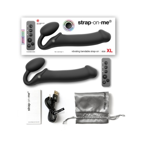 Estrapón Vibrante y Flexionable Strap-On-Me Control Remoto