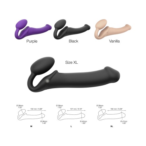 Strap-On-Me Rechargeable Remote-Controlled Vibrator