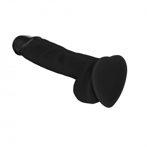 Strap-On-Me Dildo Realista Suave Negro XL