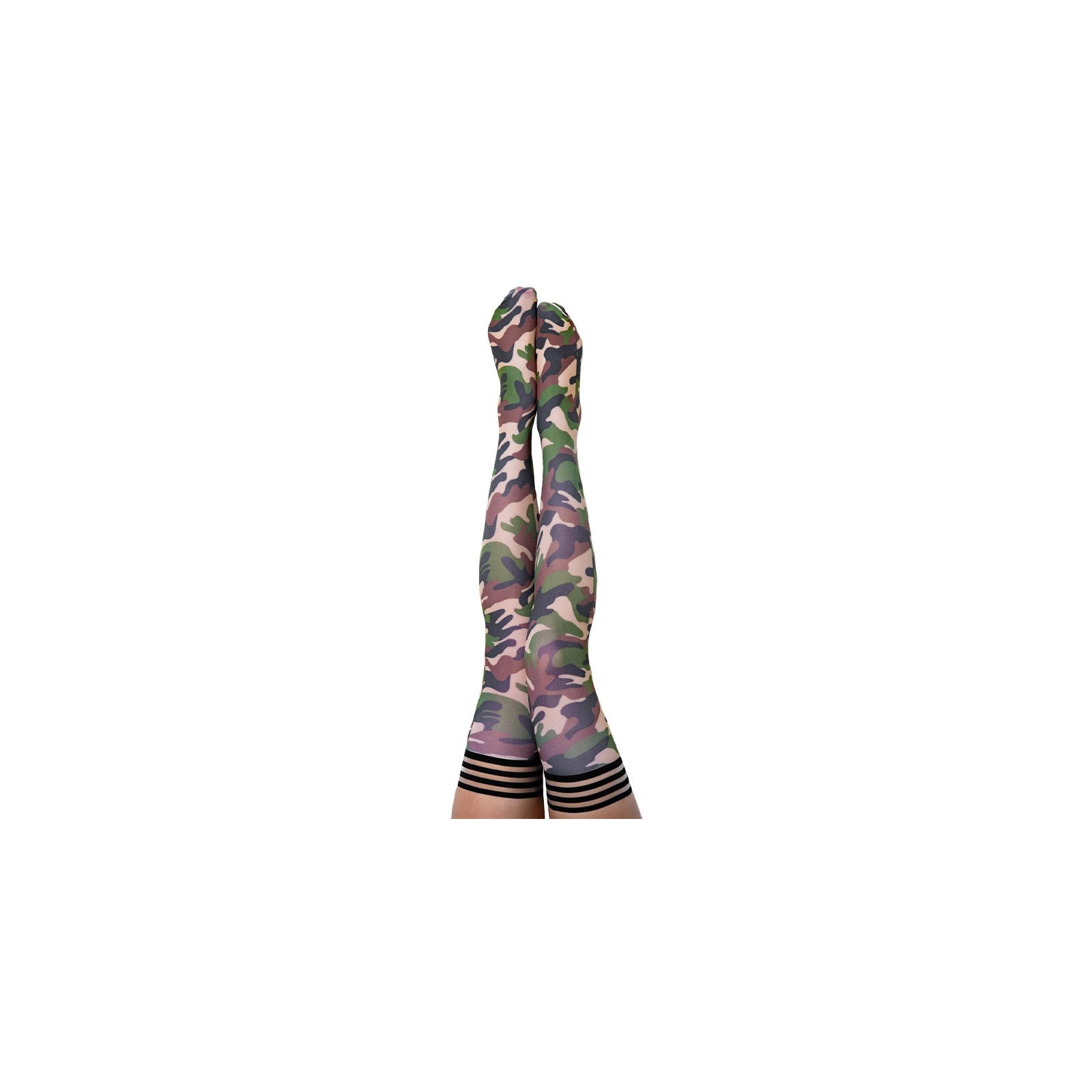 Kixies Alex Camouflage Thigh-High Size A