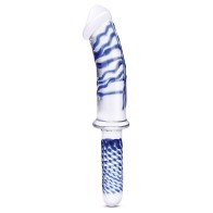 Glas 11 in. Realistic Double Ended Glass Dildo - Ultimate Pleasure