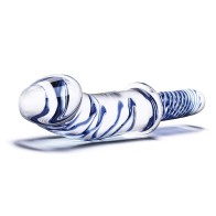 Glas Dildo de Vidrio Realista de 11 in. de Doble Punta - Placer Definitivo