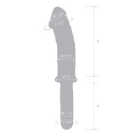 Glas 11 in. Realistic Double Ended Glass Dildo - Ultimate Pleasure