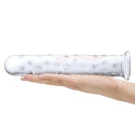 Glas Extra Large Glass Dildo 10 in - Intense Pleasure