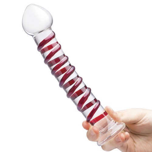 Dildo de Vidrio Mr. Swirly de 10 Pulgadas