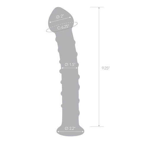 Dildo de Vidrio Mr. Swirly de 10 Pulgadas