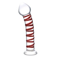 Dildo de Vidrio MR. Swirly 8in