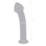 Dildo de Vidrio MR. Swirly 8in