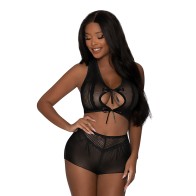 Magic Silk Modern Romance Halter Set