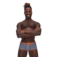 Male Power Casanova Uplift Shorts in Gray