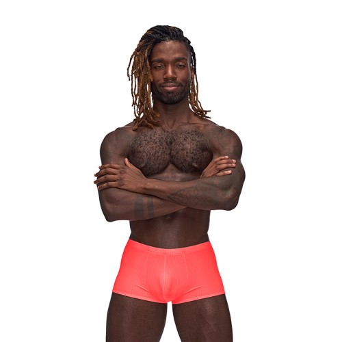 Mini Short Barely There de Male Power Coral