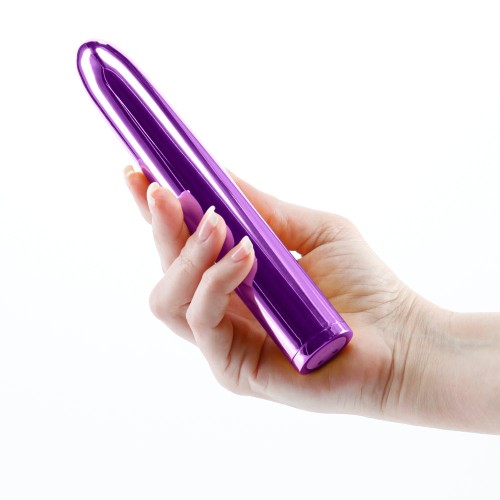 Chroma 7 in. Rechargeable Vibrator Purple