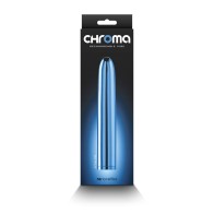 Chroma 7in. Rechargeable Vibrator - Blue