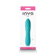 Vibrador Recargable INYA Rita Verde Azulado