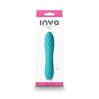 Vibrador Recargable INYA Rita Verde Azulado