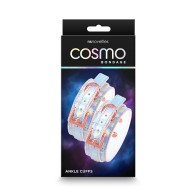 Cosmo Bondage Rainbow Ankle Cuffs for Colorful Play