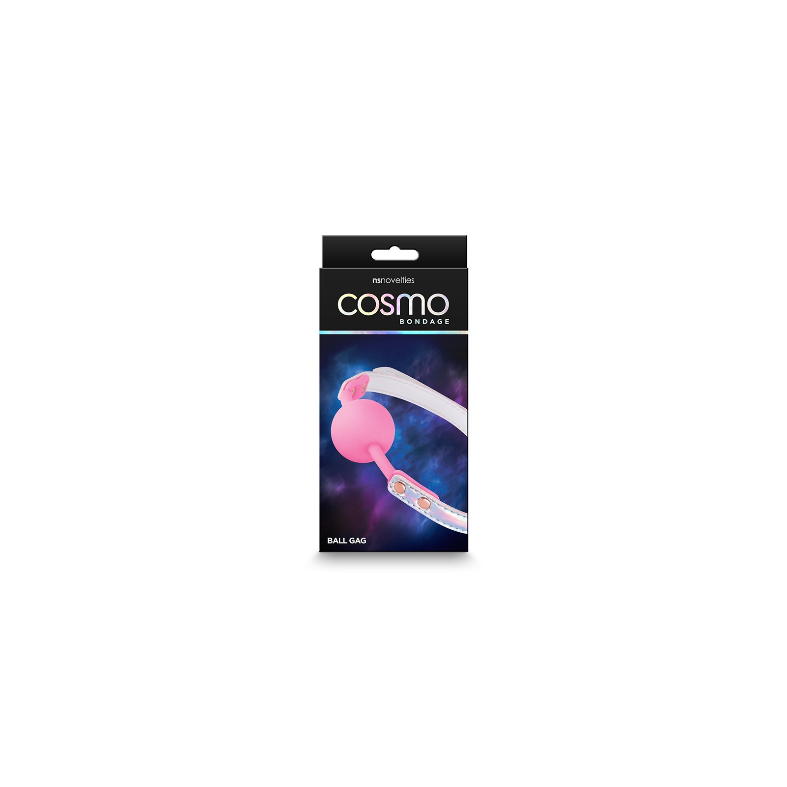 Cosmo Gag de Bondage Arcoíris para Juego Aventurero