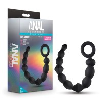 Silicone Beginner Anal Beads Black