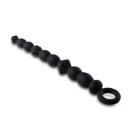 Silicone Beginner Anal Beads Black