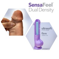 Dildo Doble Densidad Posicionable Au Naturel Carlos de 9 Pulgadas