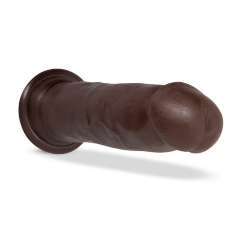 Au Naturel Jackson 9 in. Posable Dual Density Dildo Brown