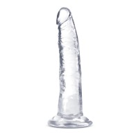 B Yours Plus Lust n' Thrust Dildo Transparente 7 in.