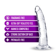 B Yours Plus Lust n' Thrust 7 in. Dildo Clear