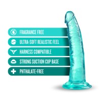 Dildo B Yours Plus Lust n' Thrust de 7 pulgadas Teal