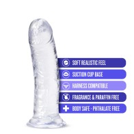 B Yours Plus Roar n Ride 8 in. Dildo Clear