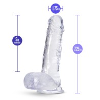 B Yours Plus 7 in. Crystal Dildo