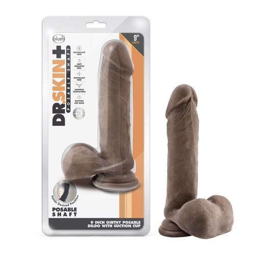 Dildo Poseable Doctor Skin Plus