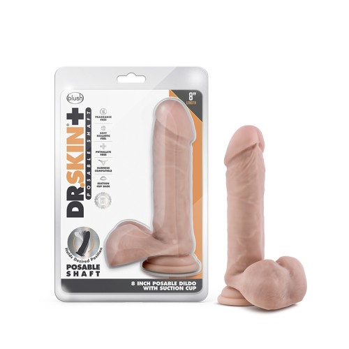 Dildo Realista Dr. Skin Plus de 8 in. para Placer Definitivo