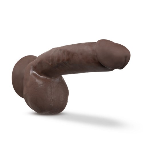 Dildo Posable Grueso Dr. Skin Plus de 8 Pulgadas Marrón