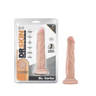 Dildo Realista Dr. Carter de 7 pulgadas con Base de Succión