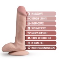 Dr. Skin Silicone Dr. Daniel Realistic Dildo - 6 in. Posable