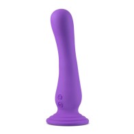 Dildo Vibrador de Silicona Impressions Ibiza Ciruela