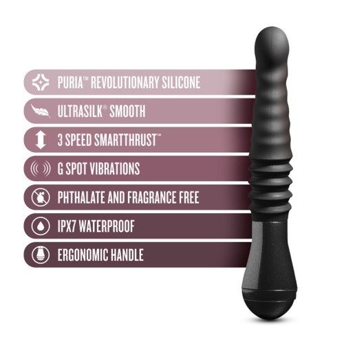 Dildo Silicona Recargable Temptasia Lazarus de 10 Pulgadas - Potente y Elegante