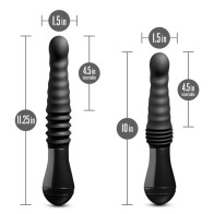 Dildo Silicona Recargable Temptasia Lazarus de 10 Pulgadas - Potente y Elegante