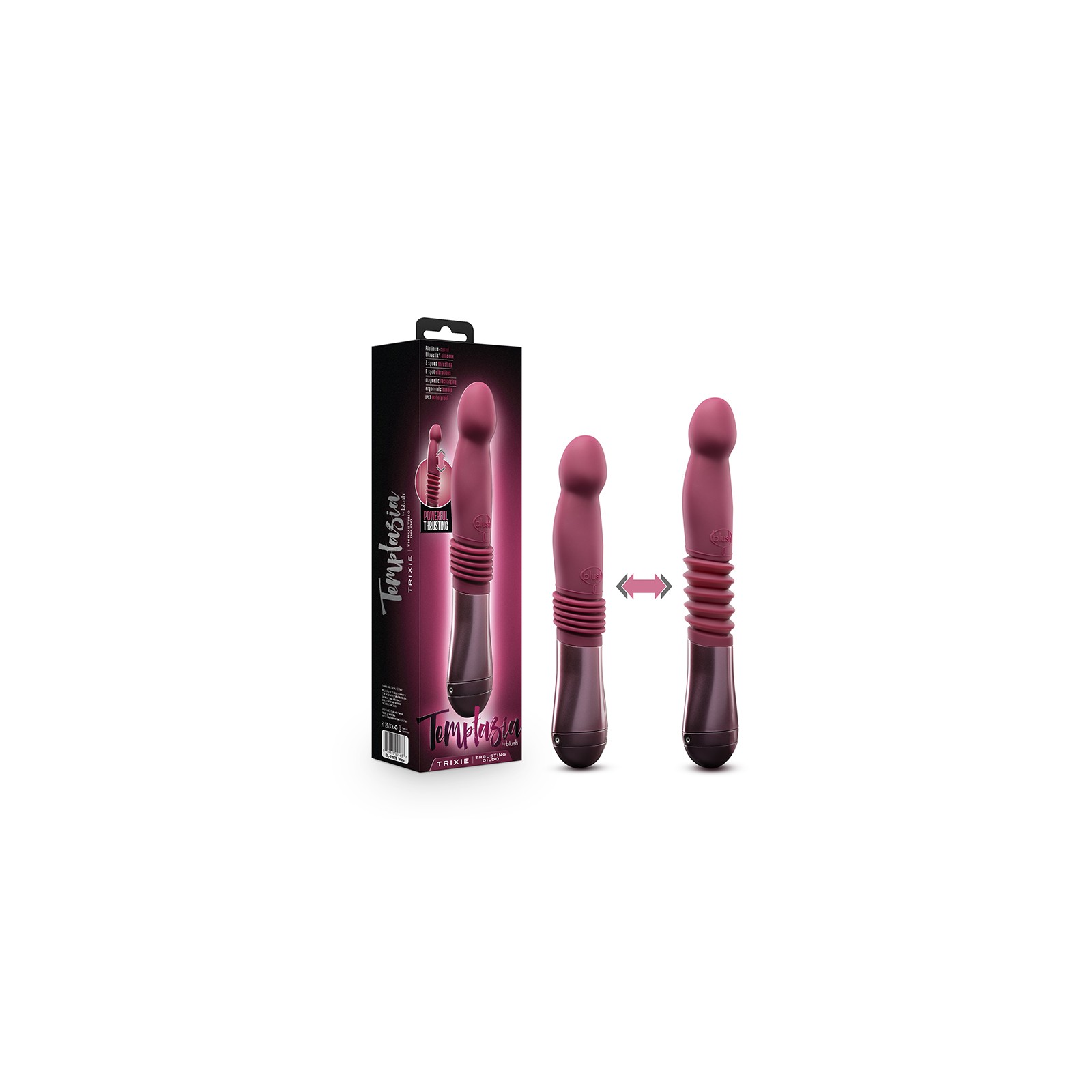 Temptasia Trixie Rechargeable Dildo - Ultimate G-Spot Stimulation