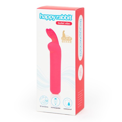 Vibrador Recargable Happy Rabbit con Orejas para Placer Intenso