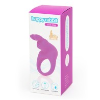 Anillo Vibrador Happy Rabbit Recargable con Orejas - Estimulación Compartida