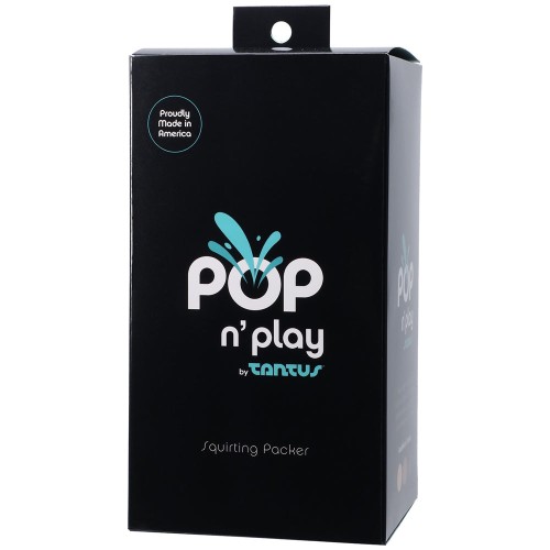 Tantus POP n' Play Packer Squirting Espresso